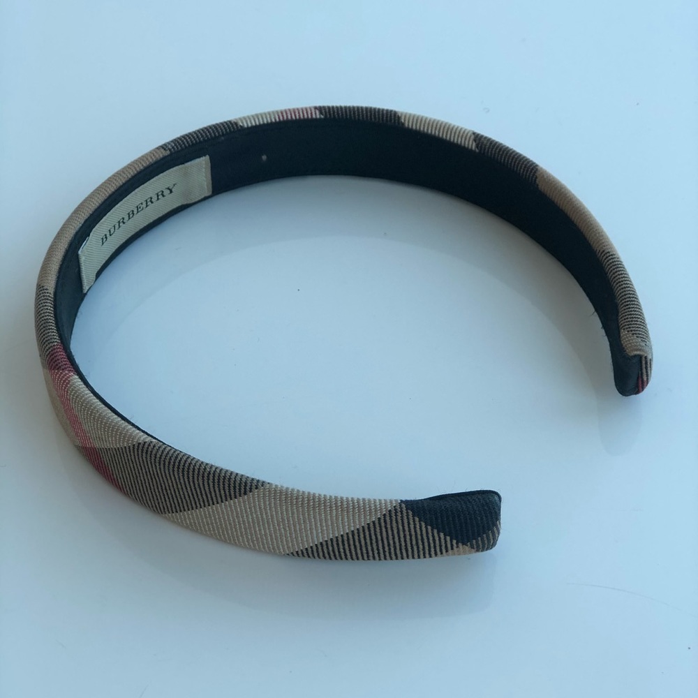 Burberry check headband